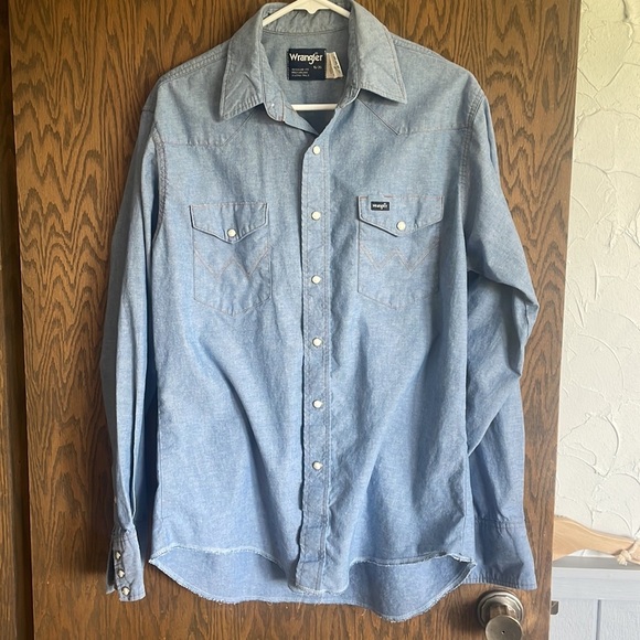 Wrangler Blue Classic Denim Jeans - Picture 1 of 4